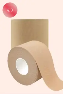 Kineziologická páska pro tejpování pro těhotné s podporou beder