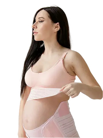 Ulevuje od bolesti zád a poskytuje podporu břichu